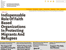 Tablet Screenshot of holyseemission.org
